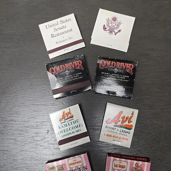 80's Full Matchbook Lot Hotel Casino Hotel Unstruck. - Picture 2 of 9